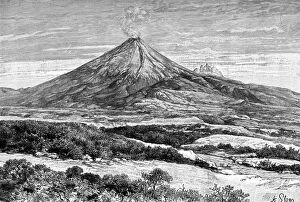 Cotopaxi volcano, Equador, 1895