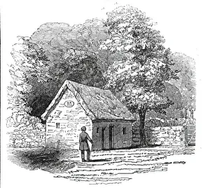 Prejudice Prints: Cottage of the Black Dwarf, 1845. Creator: Unknown