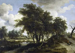 Meindert Hobbema Prints: The Cottage, c1663. Creator: Meindert Hobbema