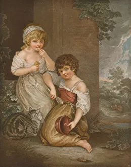 Tomkins Prints: Cottage Children (Hobbinol and Gandaretta), c1883, (1903). Artist: DW Tomkins