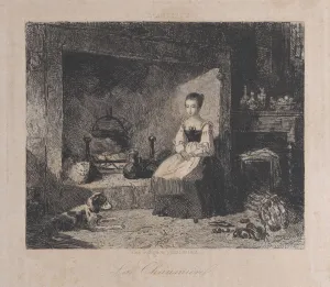 Open Fire Prints: The Cottage (La Chaumiere), 1800-50. 1800-50. Creator