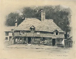 Quaint Prints: A Cottage in Surrey, 1903. Artist: Mortimer L Menpes