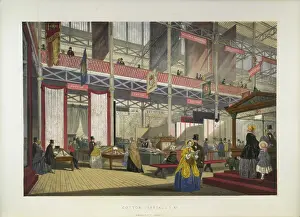 Cotton Prints: Cotton, carriages, 1854. Creator: Joseph Nash