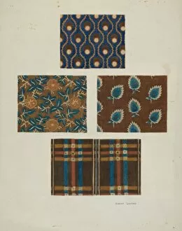 Dressmaking Gallery: Cotton Prints, 1935 / 1942. Creator: Albert J. Levone