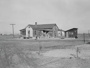 Overcrowded Prints: Cotton workers, outskirts of Firebaugh