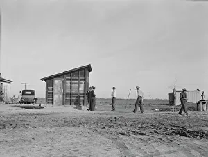 Overcrowded Prints: Cotton workers, outskirts of Firebaugh