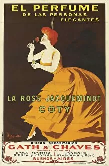 Cappiello Gallery: Coty - La Rose Jacqueminot, 1904. Creator: Cappiello, Leonetto (1875-1942)
