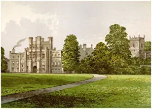 Parkland Prints: Coughton Court, Warwickshire, home of Baronet Throckmorton, c1880