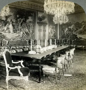 Council chamber of King Oscar II, Royal Palace, Stockholm, Sweden Council chamber of King Oscar II, Royal Palace, Stockholm, Sweden