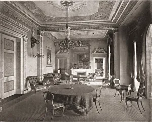 Council Chamber Prints: The Council Chamber, Osborne House, East Cowes, Isle of Wight, 1894. Creator: Unknown