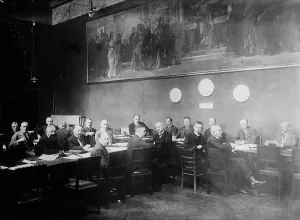 Legislature Prints: Council of Empire, Germany, 1919 or 1920. Creator: Bain News Service