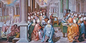Council Prints: Council of Ephesus, held in 431 under Pope Celestine I and the reign of Theodosius the Younger