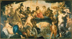 Jupiter Prints: The Council of Gods. Creator: Rubens, Pieter Paul (1577-1640)