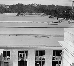 Council of National Defense Headquarters Under Construction, 1917. Creator: Harris & Ewing. Council of National Defense Headquarters Under Construction, 1917. Creator: Harris & Ewing