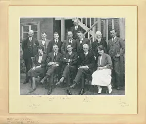 Architect Prints: Council Office Staff, 1922-1923 Creator: Unknown