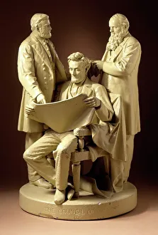 A Lincoln Prints: The Council of War (Abraham Lincoln)