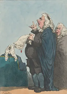 A Counciller [sic], January 1, 1801. January 1, 1801. Creator: Thomas Rowlandson