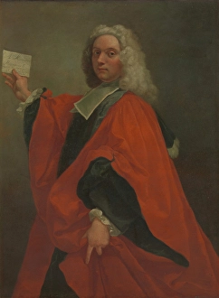 Proof Prints: Counsellor of the Aix-en-Provence Parliament, 1733. Creator: Michel-Francois Dandre-Bardon