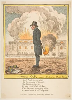 Brandy Prints: Counsellor O. P. -Defender of our Theatric Liberties, December 5, 1809