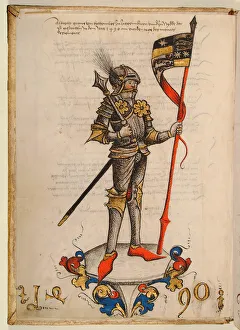 Plate Armour Prints: Count Albrecht of Hohenlohe and Ziegenhain. Artist: Anonymous