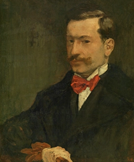 Wary Prints: Count Aymer de la Chevalerie, c1890s. Creator: Henri Evenepoel