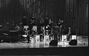 Foster Prints: Count Basie Orchestra and Frank Foster, Barbican, London, 1986. Artist: Brian O Connor