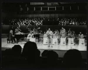 Drummer Prints: The Count Basie Orchestra performing at the Royal Festival Hall, London, 18 July 1980