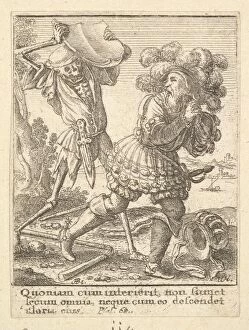 The Count from the Dance of Death, 1651. Creator: Wenceslaus Hollar