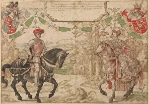 Count Jan (Johann) IV of Nassau and His Wife Maria, Countess of Loon and Heinsberg, ca 1530 Count Jan (Johann) IV of Nassau and His Wife Maria, Countess of Loon and Heinsberg, ca 1530