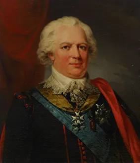 Breda Carl Fredrik Von Prints: Count Karl Lagerbring, 1818. Creator: Carl Fredrik von Breda