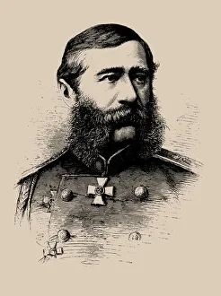 1880 Prints: Count Mikhail Tarielovich Loris-Melikov (1825-1888), 1880. Creator: Anonymous