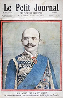 Count Mouravieff, Minister of Foreign Affairs of Russia, 1897. Artist: Henri Meyer Count Mouravieff, Minister of Foreign Affairs of Russia, 1897. Artist: Henri Meyer