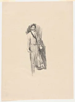 Robert De Montesquiou Prints: Count Robert de Montesquiou, 1894. Creator: Beatrix Godwin Whistler