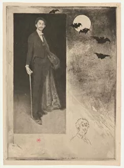 Count Robert de Montesquiou-Fezensac, 1894. Creator: Henri-Charles Guerard