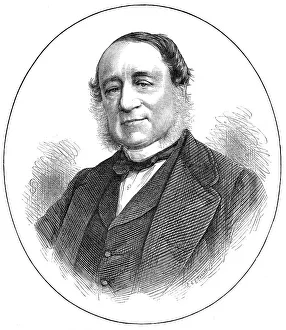 Arbitration Prints: Count Sclopis, President of the Geneva Court of Arbitration, 1872. Creator: Unknown