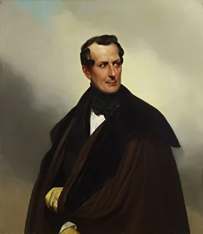 Count Vladimir Alekseevich Mussin-Pushkin, 1830-1840. Creator: Karl Briullov