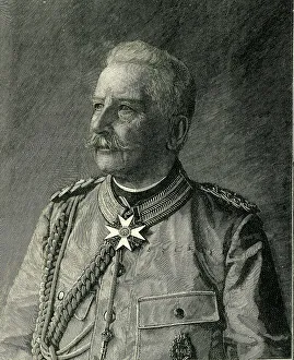 Iron Cross Prints: Count Von Waldersee, c1900. Creator: Unknown
