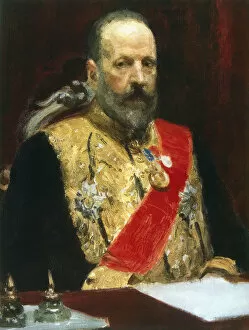 Count Witte, Russian statesman, c1901-1903. Artist: Il ya Repin