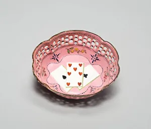 Counter Tray, South Staffordshire, c. 1790. Creator: Staffordshire Potteries