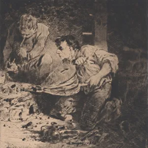The Counterfeiters, 1843. Creator: Charles Emile Jacque