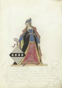 Camp Nicolaes De Prints: Countess of Beusichem, c.1600-c.1625. Creator: Nicolaes de Kemp