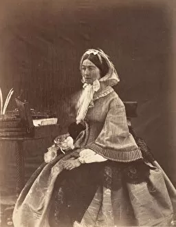 Charlotte Elizabeth Gallery: The Countess Canning, Simla, 1861. Creator: Unknown