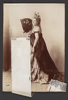 Virginia Prints: [Countess de Castiglione], 1895. Creator: Pierre-Louis Pierson