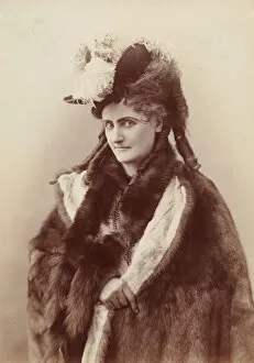 Fur Coat Gallery: [Countess de Castiglione], August 31, 1895. Creator: Pierre-Louis Pierson