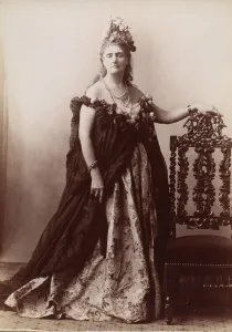 [Countess de Castiglione, from Serie des Roses], 1895. Creator: Pierre-Louis Pierson