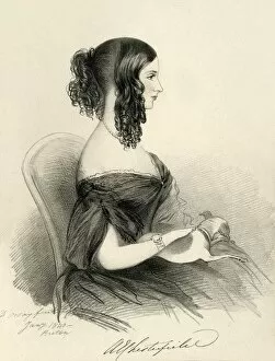 Georgiana Gallery: The Countess of Chesterfield, 1833. Creator: Richard James Lane