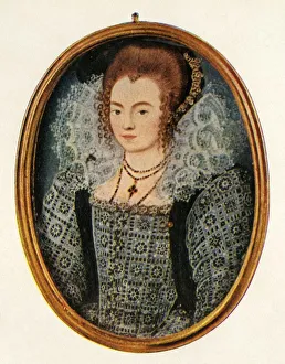 Leonard Russell Prints: Countess of Dorset and Pembroke, c1595, (1947). Creator: Unknown
