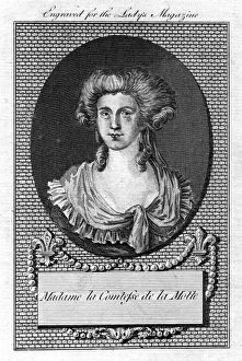 Images Dated 9th January 2007: Countess de la Motte, late 18th century
