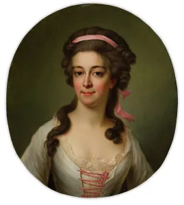 Cheerful Prints: Countess Maria Eleonora Lewenhaupt, c1783. Creator: Jakob Bjork