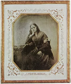 Images Dated 16th March 2011: Countess Maria Nikolayevna Volkonskaya, Irkutsk, Siberia, Russia, 1845. Artist: Alfred Davignon